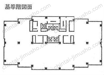 ニチレイ明石町ビルの間取図