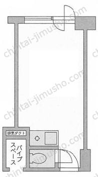 番町ハイムの間取図