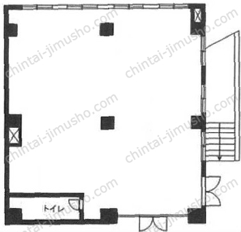 広尾マンションの間取図
