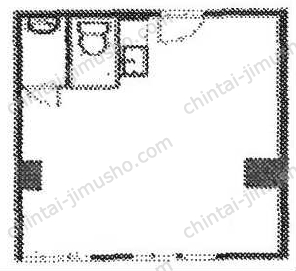 ウィンド赤坂Ⅱビル4階の間取図
