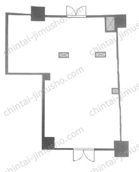 ライオンズステーションプラザ中井1階の間取図