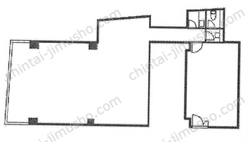 東都赤坂ビル1階の間取図