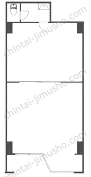 プリンスマンション1階の間取図