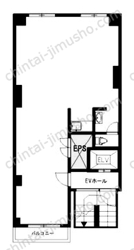 榎町ビルの間取図