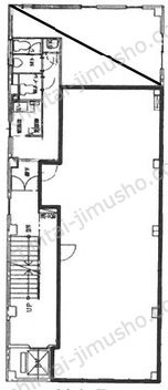 三木ビル本館7階の間取図