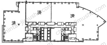 ミューザ川崎セントラルタワーの間取図