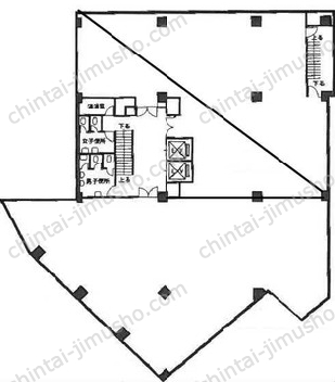 いちご五反田ビルの間取図