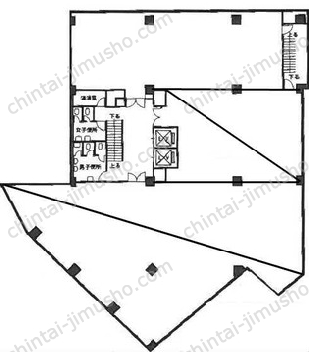 いちご五反田ビルの間取図