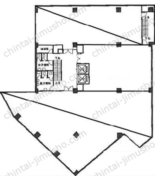 いちご五反田ビルの間取図
