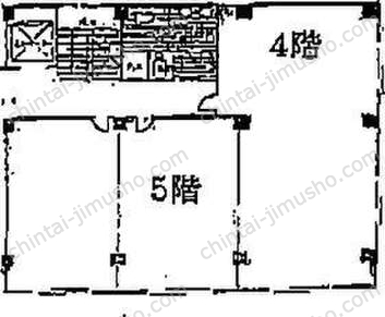 第一銀座ビルの間取図