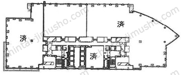 ミューザ川崎セントラルタワーの間取図