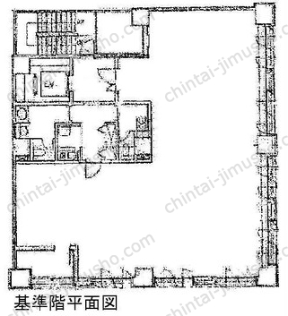 新京橋ビルの間取図