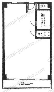 神宮前コーポラスの間取図