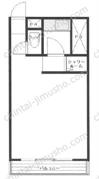 カーサ第二新宿の間取図