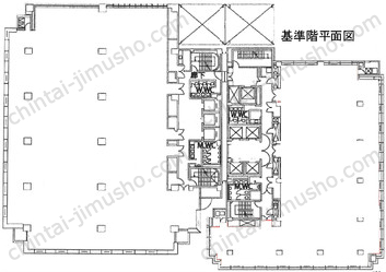 新横浜TECHビル B館の間取図