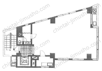 栄第一ビル7階の間取図