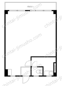 原宿グリーンハイツ2階の間取図