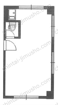 井の頭8号館の間取図