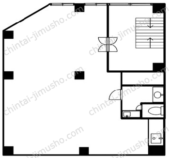 ガーベラ錦糸町ビル2Fの間取図