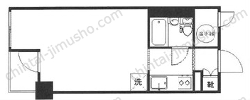 シャルマン赤坂の間取図