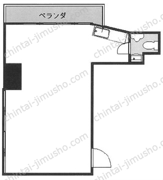 サンハイツ中野の間取図