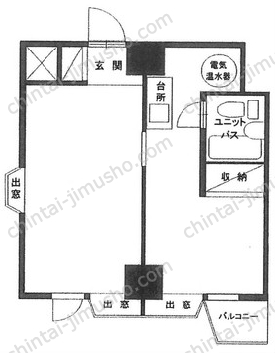 吉祥寺永谷シティプラザの間取図