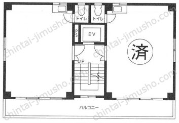 宝栄内神田ビルの間取図