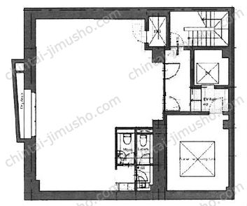 東八重洲プレイスB1Fの間取図