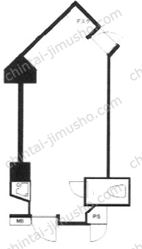 ビラ・モデルナ4Fの間取図