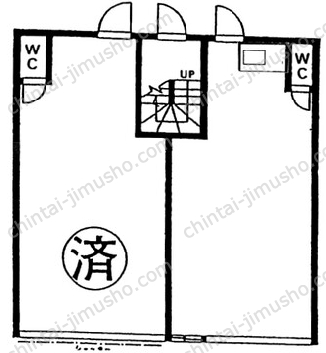 長尾ビル1Fの間取図