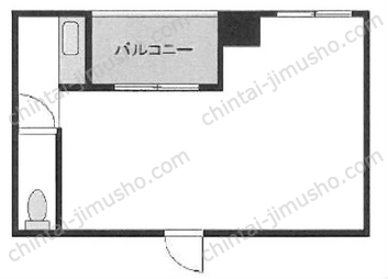 アクセス西新宿の間取図