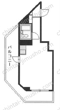 アルティun4階の間取図