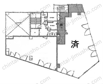 大塚HTビル3Fの間取図