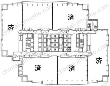 恵比寿ガーデンプレイスタワーの間取図