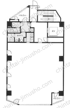 VORT笹塚ビル10Fの間取図