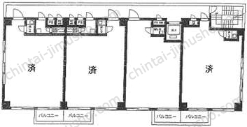 御徒町グリーンプラザの間取図