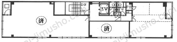 新横浜磯栄ビルの間取図