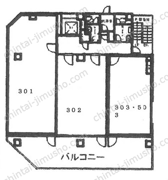GTOビルの間取図