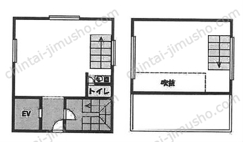 レインボービル一括の間取図