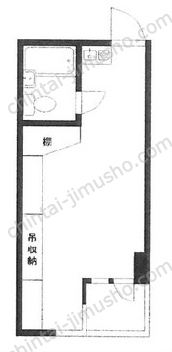 プラザ西新宿の間取図