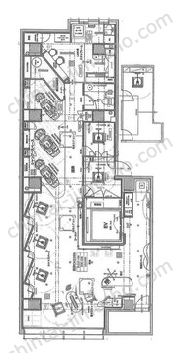 銀座藤小西ビル6Fの間取図