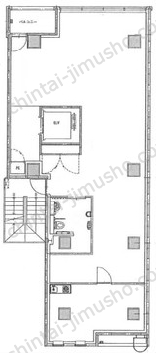 銀座藤小西ビル9階の間取図