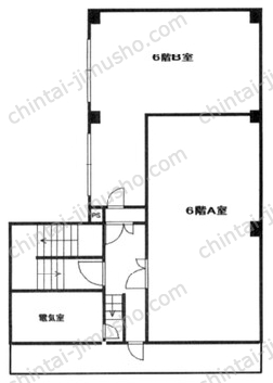 藤井第一ビル6Fの間取図