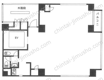 ブレステン西新宿7階の間取図