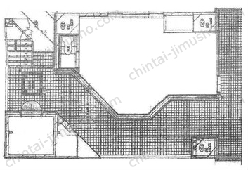ベルスクエア本郷1階の間取図