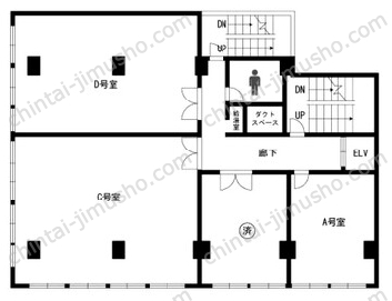 東都水ビル4Fの間取図