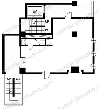 エステート中町3Fの間取図