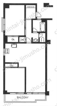 メゾンドール代々木の間取図