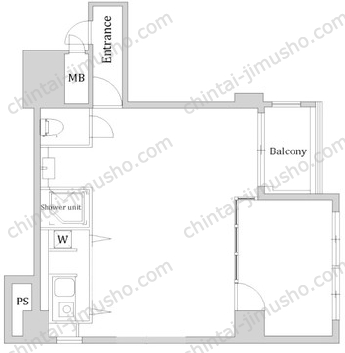 インペリアル六本木／インペリアル六本木フォーラム2階の間取図