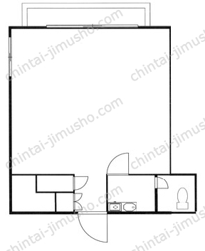 フタミビル2Fの間取図